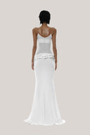 White Sok Vy Maxi Dress for women, from Huelley Rose, The Viet Concept 