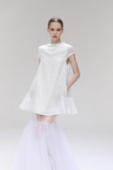 Primevality Detachable Tulle Trumpet Maxi Skirt for women, from SORAMAME, The Viet Concept