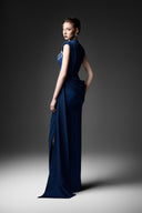 GVLUX • Nocturne Atelier Sculpted Denim Gown