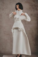 Kaia Lustrous Kate & Taffeta Couture Skirt Set for women, from WHITE PLAN, The Viet Concept 