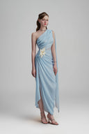 Blue Selithe Maxi Dress for women, from Calista, The Viet Concept 