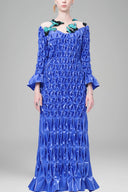 Gem Cloud - Smocking Maxi Dress for women, from Tiny Ink, The Viet Concept 