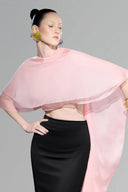 PHAM STUDIO • Pink Flowy Chiffon Blouse