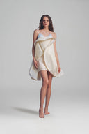 The Bird Convertible Halter Chiffon Cocktail Dress for women, from LINH PHUNG, The Viet Concept