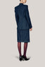 Elara A-line Square Shoulder Denim Blazer for women, from HOBB, The Viet Concept 
