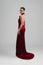 Aspartam Mermaid Halter Neck Silk Satin Floor Length Dress for women, from Ha Thanh Viet, The Vier Concept