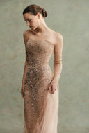 Aurelia Crystal Illusion Mermaid Gown for women, from DUONG ATELIER, The Viet Concept