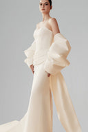 White Cateline Maxi Dress for women, from LINH DOAN, The Viet Concept 