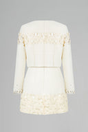 CALISTA • Melisande Embellished Tweed Sequin Blazer