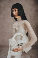 Vivienne Taffeta Midi Dress for women, from WHITE PLAN, The Viet Concept 