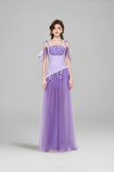 LUCILLA • Veya Crystal Floral Tulle Ball Gown