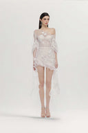 Paula Étoile High-Low Ruffle Dress for women, from JOSEPHINE, The Viet Concept 