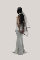 Goby Halter Extended Flap Silk Top for women, from DAS LA VIE, The Viet Concept 