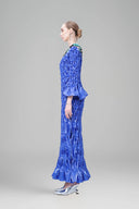 Gem Cloud - Smocking Maxi Dress for women, from Tiny Ink, The Viet Concept 