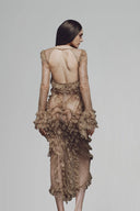 Eurydice Midi Dress for women, from La  Vierge, The Viet Concept 