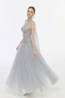 Gemma Élégance Corset Mesh Gown for women, from JOSEPHINE, The Viet Concept 