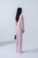 HOBB • Tailored High-Waisted Straight-Leg Twill Trousers