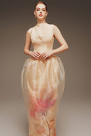 MARGÉE ATELIER • Vionne Couture Silk Taffeta & Organza Evening Gown