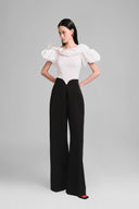 White Puff Sleeve Bodice for women, from Lecia, the Viet Concept 