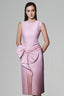 Bosen Sheath Twisted Taffeta Midi Dress for women, from White Plan, The Viet Concept 