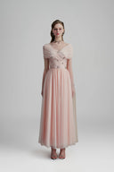 Pink Serinna Maxi Dress for women, from Calista, The Viet Concept 
