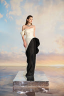 Amelinda Royal Taffeta Peplum Evening Gown for women, from 21SIX, The Viet Concept