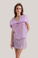 Purple Primelle Top for women, from Calista, The Viet Concept 