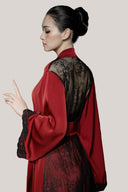 Ruby Amelie Long Robe Lace Back for women, from DORO, The Viet Concept 