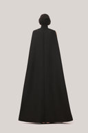 Black Nhat Gia Tent High Neck Taffeta Maxi Dress for women, from TINH, The Viet Concept 