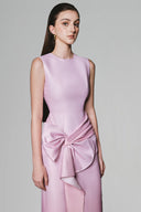 Bosen Sheath Twisted Taffeta Midi Dress for women, from White Plan, The Viet Concept 