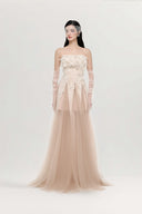 Jasmine Éclat Embroidered Maxi Dress for women, from JOSEPHINE, The Viet Concept 