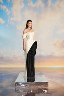 Amelinda Royal Taffeta Peplum Evening Gown for women, from 21SIX, The Viet Concept