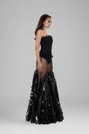 Black Anisa Maxi Dress for women, from Huelley Rose, The Viet Concept 