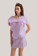 Purple Primelle Top for women, from Calista, The Viet Concept 