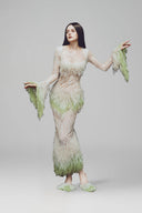White Willow Maxi Dress for women, from La Vierge, The Viet Concept 