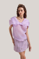 Purple Primelle Top for women, from Calista, The Viet Concept 
