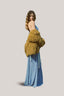 Ocean Meris Halter Neck Maxi Dress for women, from La Vierge, The Viet Concept 