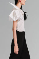 White Puff Sleeve Bodice for women, from Lecia, the Viet Concept 