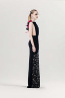 Hidden Garden Noir Column Gown for women, from MR CRAZY & LADY SEXY, The Viet Concept 