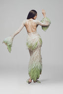 White Willow Maxi Dress for women, from La Vierge, The Viet Concept 