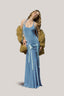 Ocean Meris Halter Neck Maxi Dress for women, from La Vierge, The Viet Concept 