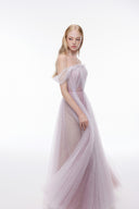 JOSÉPHINE • Maddy Lace Tulle Floor-Length Gown