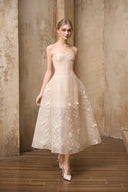 ROSEE de MATIN • Ivory Elsa Midi Dress