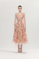 Elodie Lilac Embroidered Sequin  Gown for women, from JOSEPHINE, The Viet Concept 