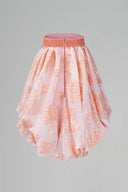 Rosalie Blush Organza Bubble Mini Dress for women, from IHF STUDIO, The Viet Concept