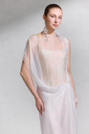 Bellona Luxe Sheer Lace Georgette Layered Dress for women, from ARTI, The Viet Concept 