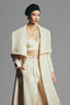 Cline Wrap Side Pocket Polyester Calf Length Trench Coat for women, from Maison Des Copains, The Viet Concept