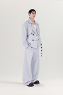 CAOSTU • Beetle Shield Blazer Twill Linen