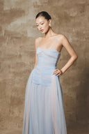 Ocea Ombre Lace Sculpted Gown for women, from BYDI, The Viet Concept