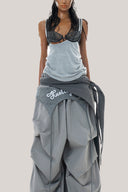 Grey Kalista Pants for women, from Huelley Rose, The Viet Concept 